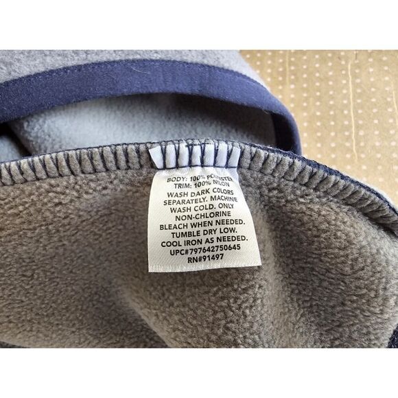 Southern Grit Mens Large Stripes Geometric Fleece Aztec 1/4 Zip Pullover - Picture 4 of 11